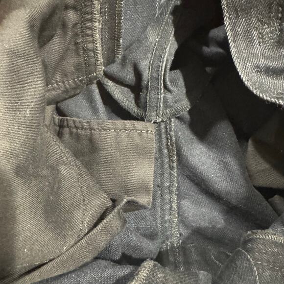 R13 Izzy Drop Crotch Jake Black Wash Loose Jean Size 27” EUC - Picture 8 of 11